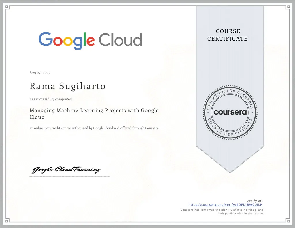 Managing Machine Learning Projects with Google Cloud - Google Cloud