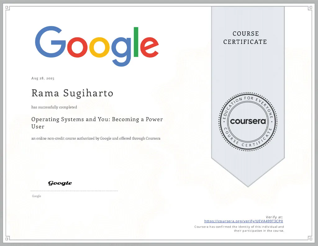 Operating Systems and You: Becoming a Power User - Google
