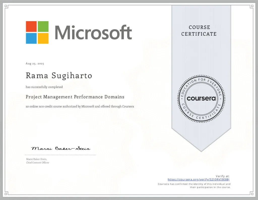 Project Management Performance Domains - Microsoft