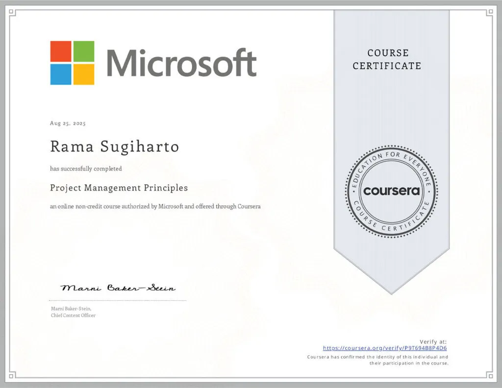 Project Management Principles - Microsoft