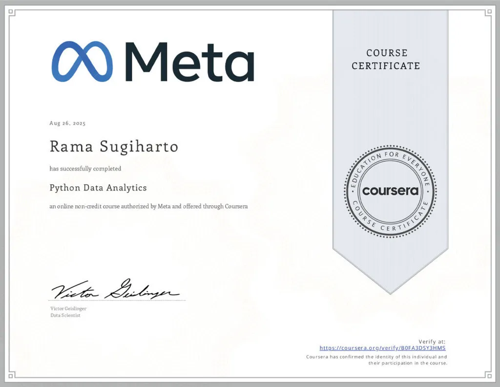 Python Data Analytics - Meta