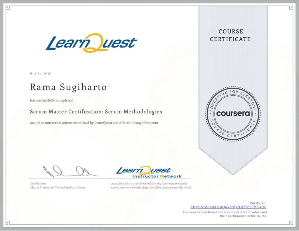 Scrum Master Certification: Scrum Methodologies - LearnQuest
